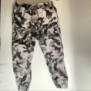 Dip Boys Camouflage Gray jogger Pants Size 12 -18 Months